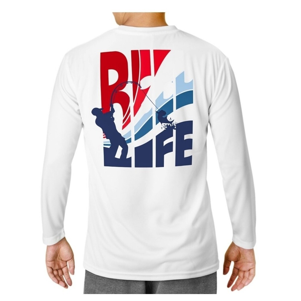 Reel Life Men's Long Sleeve Jax Beach UV Protective Shirt